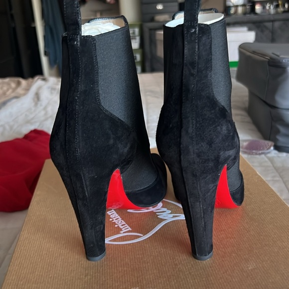 CHRISTIAN LOUBOUTIN booties! AUTHENTIC - Picture 4 of 11